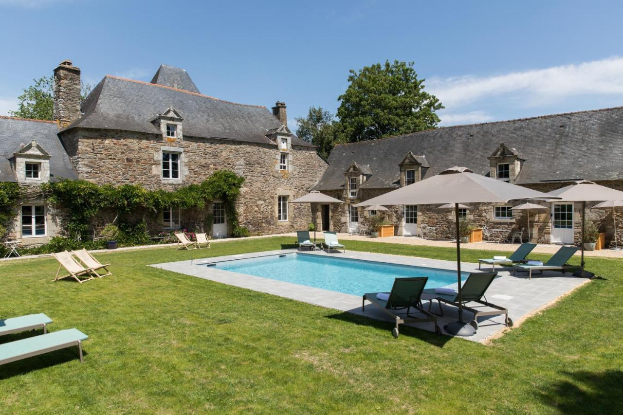 Manoir Du Vau D Arz Gites Et Chambres D Hotes Avec Piscine Malansac Zewnętrze zdjęcie